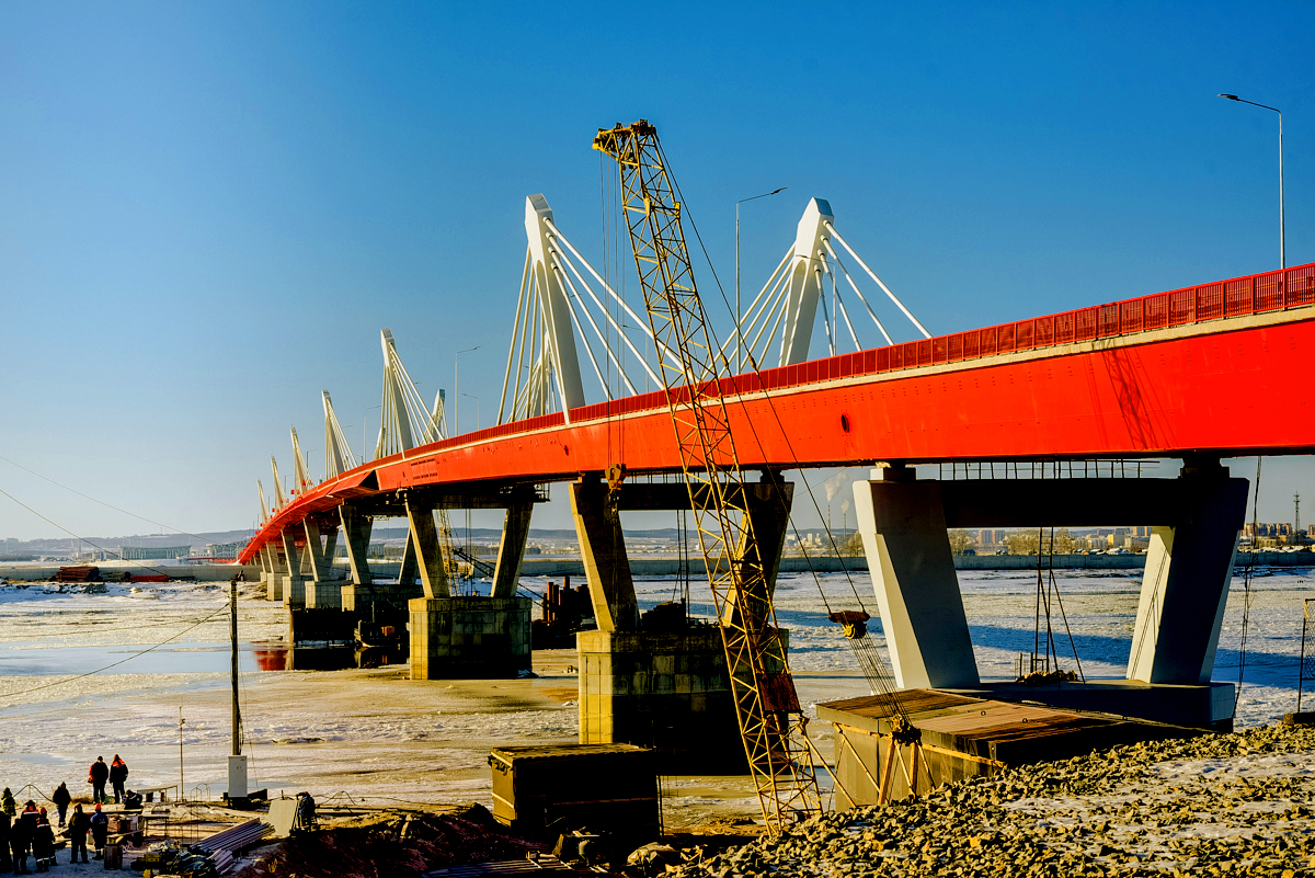 Достроили! Первый автомобильный мост из России в Китай